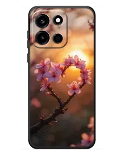 Чохол для OnePlus Turbo 6 з картинкою «Рожевий цвіт сердечко на тлі заходу» Чохол для OnePlus Turbo 6 з картинкою «Рожевий цвіт сердечко на тлі заходу»