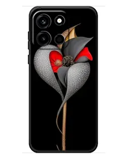 Чохол для OnePlus Turbo 6 з картинкою «Срібна фантазійна квітка» Чохол для OnePlus Turbo 6 з картинкою «Срібна фантазійна квітка»