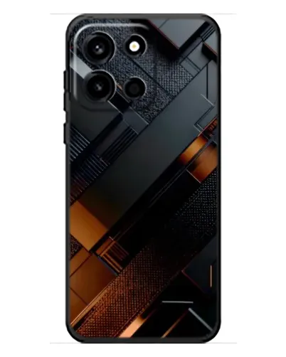 Чохол для OnePlus Turbo 6 з картинкою «Чорні геометричні блоки» Чохол для OnePlus Turbo 6 з картинкою «Чорні геометричні блоки»