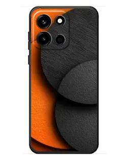 Чохол для OnePlus Turbo 6 з картинкою «Геометрія помаранчевих кіл»