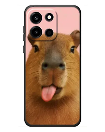 Чохол для OnePlus Turbo 6 з картинкою «Капібара з язиком»