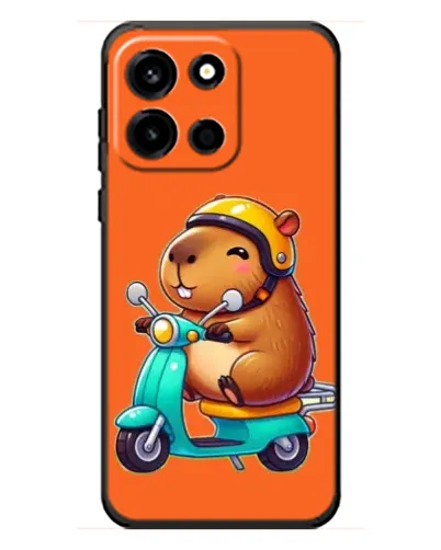 Чохол для OnePlus Turbo 6 з картинкою «Капібара на скутері»