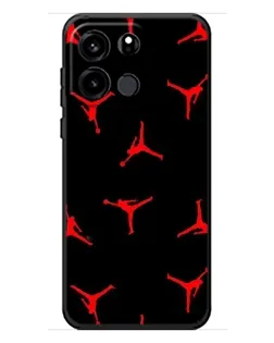 Чехол для OnePlus Turbo 6V с картинкой «Jordan Red Pattern» Чехол для OnePlus Turbo 6V с картинкой «Jordan Red Pattern»