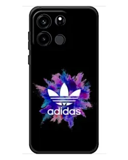 Чехол для OnePlus Turbo 6V с картинкой «Взрыв красок Adidas»