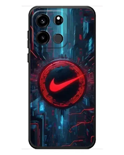 Чехол для OnePlus Turbo 6V с картинкой «Техногенный стиль Nike»