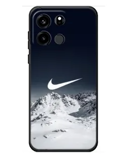 Чехол для OnePlus Turbo 6V с картинкой «Nike — зимние горы»
