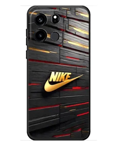 Чехол для OnePlus Turbo 6V с картинкой «Золотой Nike на металле»