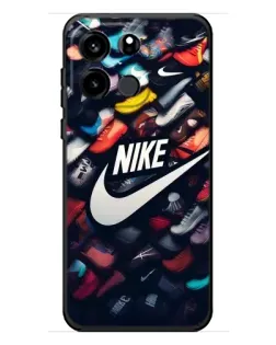 Чехол для OnePlus Turbo 6V с картинкой «Коллекция кроссовок Nike»