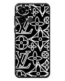 Чехол для OnePlus Turbo 6V с картинкой «Черно-белый узор LV» Чехол для OnePlus Turbo 6V с картинкой «Черно-белый узор LV»