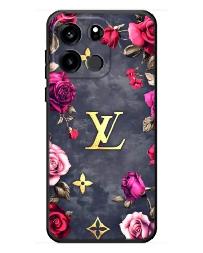 Чохол для OnePlus Turbo 6V з картинкою «Квітковий Louis Vuitton»