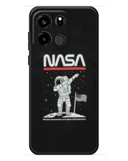 Чохол для OnePlus Turbo 6V з картинкою «NASA — крокуємо по Місяцю» Чохол для OnePlus Turbo 6V з картинкою «NASA — крокуємо по Місяцю»