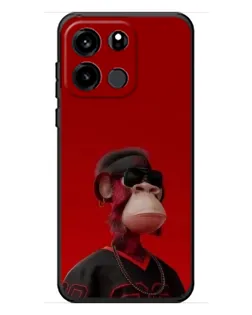 Чехол для OnePlus Turbo 6V с картинкой «Bored Ape в красном» Чехол для OnePlus Turbo 6V с картинкой «Bored Ape в красном»