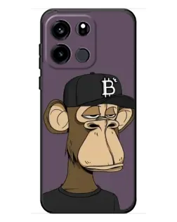 Чехол для OnePlus Turbo 6V с картинкой «Bored Ape в кепке»