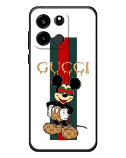 Чохол для OnePlus Turbo 6V з картинкою «Міккі Маус Gucci — смуги»
