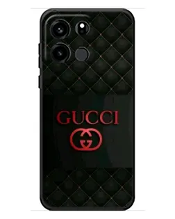 Чохол для OnePlus Turbo 6V з картинкою «Gucci — стьобаний чорний»