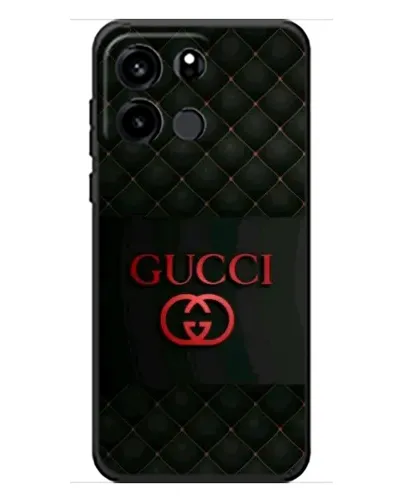 Чохол для OnePlus Turbo 6V з картинкою «Gucci — стьобаний чорний»