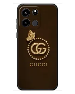 Чохол для OnePlus Turbo 6V з картинкою «Gucci — золотий метелик»