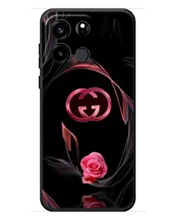 Чохол для OnePlus Turbo 6V з картинкою «Gucci — неонова троянда»