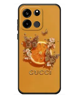 Чехол для OnePlus Turbo 6V с картинкой «Gucci — золотые бабочки» Чехол для OnePlus Turbo 6V с картинкой «Gucci — золотые бабочки»