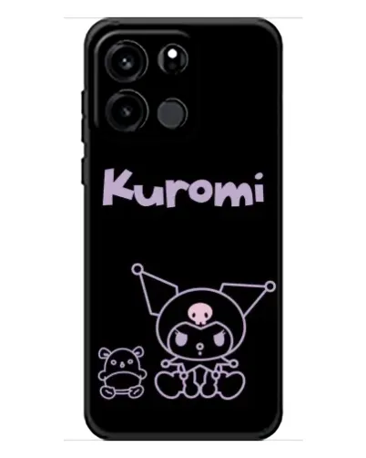 Чехол для OnePlus Turbo 6V с картинкой «Kuromi — черный минимализм» Чехол для OnePlus Turbo 6V с картинкой «Kuromi — черный минимализм»