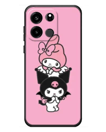 Чехол для OnePlus Turbo 6V с картинкой «My Melody и Kuromi» Чехол для OnePlus Turbo 6V с картинкой «My Melody и Kuromi»