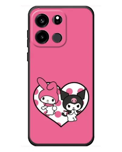 Чехол для OnePlus Turbo 6V с картинкой «Kuromi и My Melody» Чехол для OnePlus Turbo 6V с картинкой «Kuromi и My Melody»