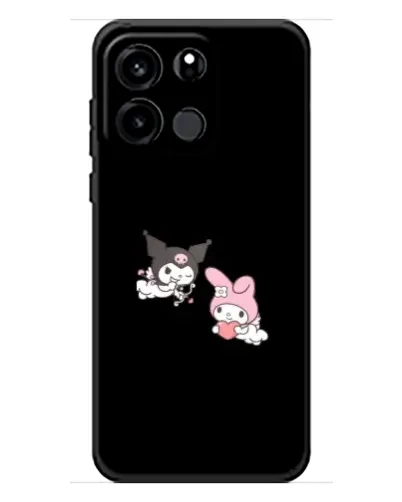 Чехол для OnePlus Turbo 6V с картинкой «My Melody и Kuromi» Чехол для OnePlus Turbo 6V с картинкой «My Melody и Kuromi»