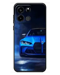 Чехол для OnePlus Turbo 6V с картинкой «Голубая BMW M4» Чехол для OnePlus Turbo 6V с картинкой «Голубая BMW M4»