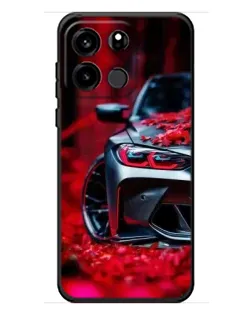 Чехол для OnePlus Turbo 6V с картинкой «Спортивная BMW и цветы» Чехол для OnePlus Turbo 6V с картинкой «Спортивная BMW и цветы»