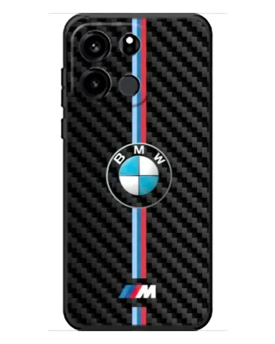 Чохол для OnePlus Turbo 6V з картинкою «Емблема BMW та карбон»