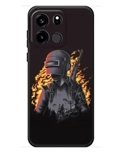 Чехол для OnePlus Turbo 6V с картинкой «PUBG — огненный силуэт» Чехол для OnePlus Turbo 6V с картинкой «PUBG — огненный силуэт»
