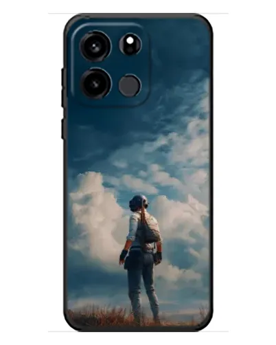 Чехол для OnePlus Turbo 6V с картинкой «Герой PUBG на скале» Чехол для OnePlus Turbo 6V с картинкой «Герой PUBG на скале»