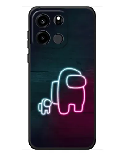 Чехол для OnePlus Turbo 6V с картинкой «Among Us неон-арт» Чехол для OnePlus Turbo 6V с картинкой «Among Us неон-арт»