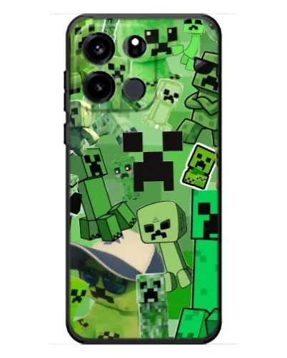 Чехол для OnePlus Turbo 6V с картинкой «Криперы Minecraft» Чехол для OnePlus Turbo 6V с картинкой «Криперы Minecraft»