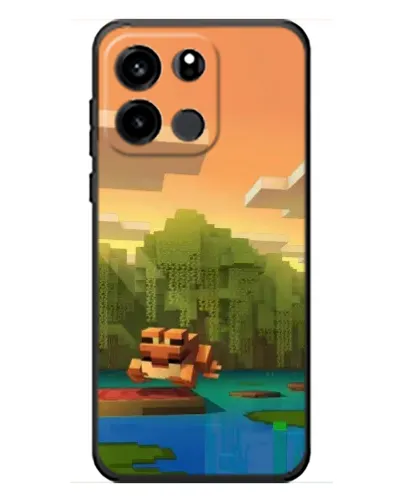 Чехол для OnePlus Turbo 6V с картинкой «Майнкрафт закат солнца» Чехол для OnePlus Turbo 6V с картинкой «Майнкрафт закат солнца»