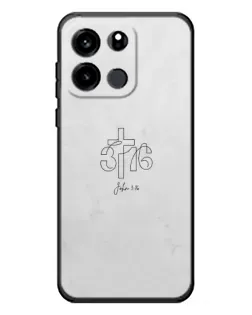 Чехол для OnePlus Turbo 6V с картинкой «Иоанна 3:16 Крест» Чехол для OnePlus Turbo 6V с картинкой «Иоанна 3:16 Крест»