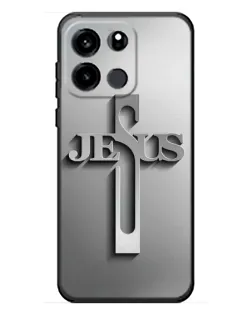 Чохол для OnePlus Turbo 6V з картинкою «Металевий хрест Jesus» Чохол для OnePlus Turbo 6V з картинкою «Металевий хрест Jesus»