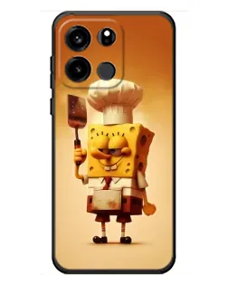 Чохол для OnePlus Turbo 6V з картинкою «Губка Боб кухар»