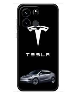 Чехол для OnePlus Turbo 6V с картинкой «Tesla Model Y»