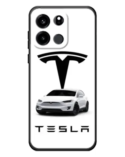 Чехол для OnePlus Turbo 6V с картинкой «Tesla White Style»