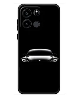 Чехол для OnePlus Turbo 6V с картинкой «Фары Tesla Night»