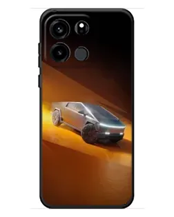 Чехол для OnePlus Turbo 6V с картинкой «Cybertruck в пустыне»