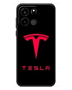 Чехол для OnePlus Turbo 6V с картинкой «Tesla Red Logo»