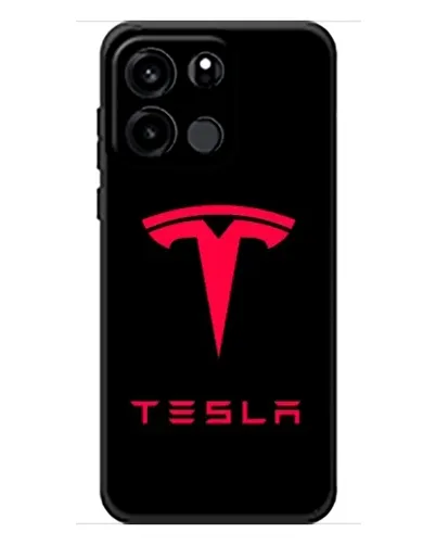 Чехол для OnePlus Turbo 6V с картинкой «Tesla Red Logo»
