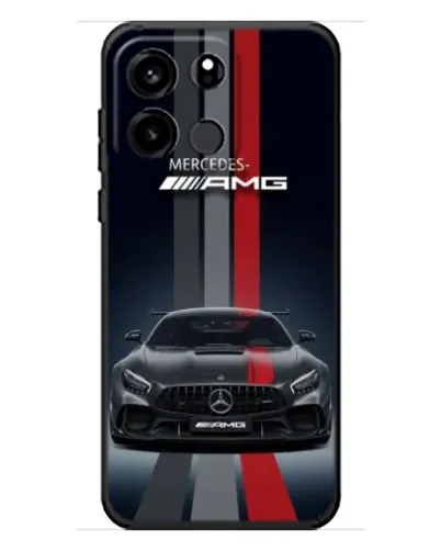 Чохол для OnePlus Turbo 6V з картинкою «Mercedes — білий карбон»