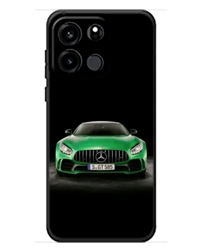 Чохол для OnePlus Turbo 6V з картинкою «Mercedes — неоновий лого»