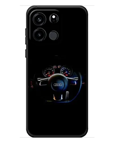 Чехол для OnePlus Turbo 6V с картинкой «Салон Audi — руль»