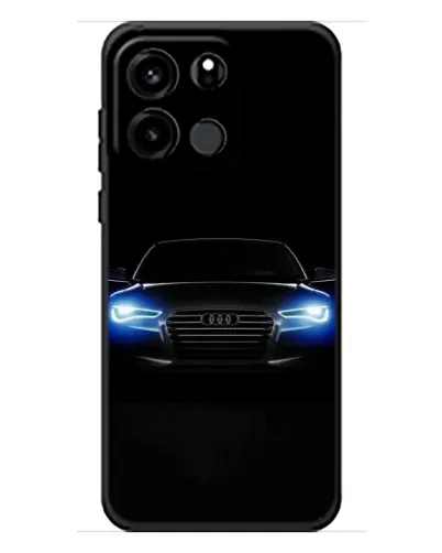 Чехол для OnePlus Turbo 6V с картинкой «Audi в неоне»