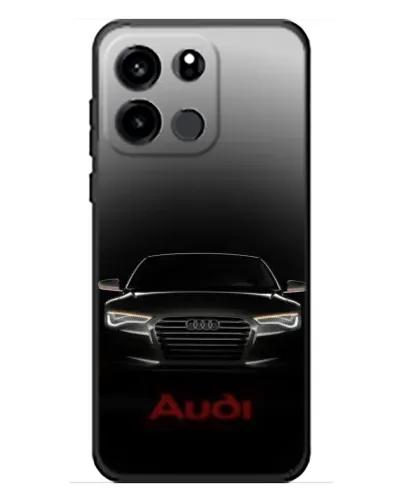 Чехол для OnePlus Turbo 6V с картинкой «Audi — градиентный контур»