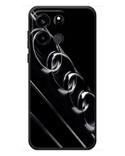 Чехол для OnePlus Turbo 6V с картинкой «Audi — абстрактные кольца»